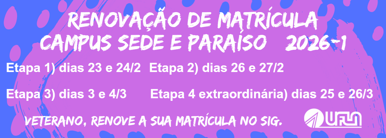 RenovaoMatrcula UFLA 20261