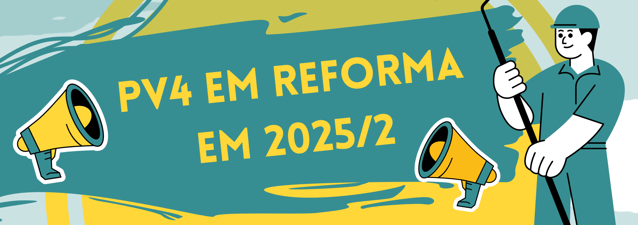 Banner da Recepção de Calouros do Campus de São Sebastião do Paraíso de 2022 01
